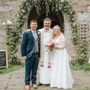 "We were so happy to be married at our local Church, St. Oswald's in Askrigg on a lovely sunny day. Reverend Dave Clark and everyone from the Church made our day absolutely perfect! Our guests said it was the best ceremony they had ever attended. Thank you all so much for making our day so special". Terri & Matt