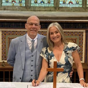 As well as weddings, we also host wedding blessings. These can be large or small. Photo: Jude & Paul