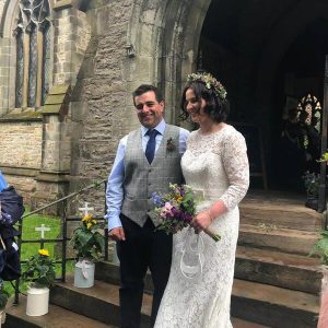 "A massive massive thank you for Saturday, we had a blast. Everybody has commented on what a brilliant service it was. You really put us at ease." Adam & Leanne