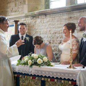 "We were both made to feel very welcome from day one, from both Dave and the church family. The planning went smoothly, and leading up to the day, we were made to feel relaxed and at ease. We cannot thank Dave, the church and all others involved in contributing to our perfect wedding day enough." Mark & Hannah